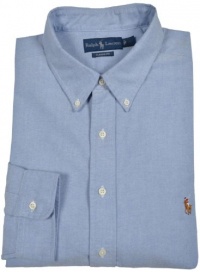 Ralph Lauren Mens Classic Fit Dress Shirt 4XB XXXX-Big Light Blue Solid