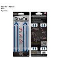 Nite Ize GT12-2PK-03 12-Inch Gear Tie, Blue, 2-Pack