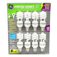 GE 13-Watt Energy SmartTM - 8 Pack - 60 watt replacement