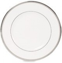 Lenox Murray Hill Platinum Banded Bone China Salad Plate