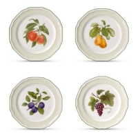 Mikasa Antique Orchard Set of 4, 8-1/2-Inch Accent Plates