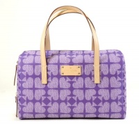 Kate Spade New York Pebbled Ace of Spades Kaleigh (Purple)