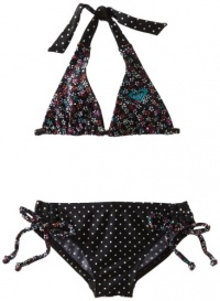 Roxy Kids Girls 2-6X Rio Halter Set, Mixed Print Black, 6X