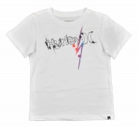 Hurley Toddler Boys White Paint Splatter Fashion T-Shirt (2T)