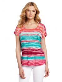 Ella Moss Women's Sunrise Tee, Pink, X-Small