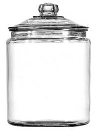 Anchor Hocking Heritage Hill Glass Cookie/Candy Jar, 1-Gallon