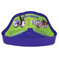 Ware Plastic Lock-N-Litter Small Pet Pan, Colors May Vary