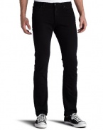 7 For All Mankind Men's Slimmy Slim Straight Leg Jean in Black Out