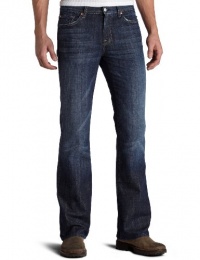 7 For All Mankind Men's A Pocket Bootcut Jean in New York Dark