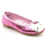 Hello Kitty Leila Ballet Flat (Little Kid),Pink,12 M US Little Kid