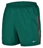 NIKE Men's Built in Briefs Reflective Running Shorts-Green/Gray/Black