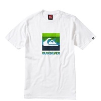 Quiksilver Chaos T-Shirt - Short-Sleeve - Little Boys' White, 2T