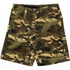 Volcom Boys 2-7 Faceted Short Youth, Dark Khaki, 4T