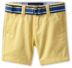 Tommy Hilfiger Boys 2-7 Chester Chino Short, Sunny Yellow, 07R