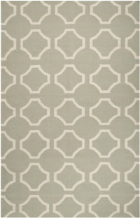 Area Rug 3x5 Rectangle Contemporary Seafoam Color - Surya Fallon Rug from RugPal