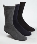 Men's Ribbed Socks 3-Pack