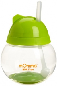 Lansinoh mOmma Straw Cup, Green