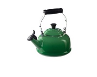 Le Creuset Enameled Steel Classic Whistling Kettle, 1.8 Quart, Fennel