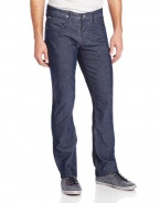 Hudson Men's Byron 5 Pocket Straight Leg Jean in Oxford Navy