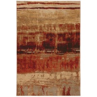 Artois Mericourt Crimson Rug Rug Size: 8' x 10'