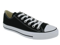 Converse Chuck Taylor All Star Lo Top Black Canvas 4.5