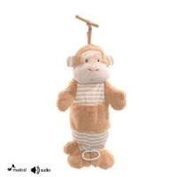 Gund Baby Pullstring Musical Toy, Monkers