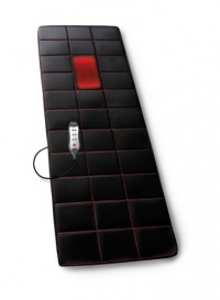 Homedics VM-150 Body Revitalizer 5 Motor Massaging Mat with Heat, Black