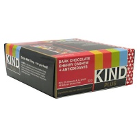 Kind Plus Antioxidant Bars Dark Chocolate Cherry Cashew -- 12 Bars