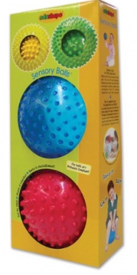 Edushape 4 Pack Sensory Ball Mega Pack, Colors May Vary