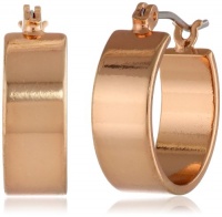 Kenneth Cole New York Springtime Rose Small Hoop Earrings