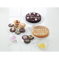 Martha Stewart Crafts Modern Festive Cake and Cupcake Stencils