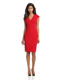 Rachel Roy Collection Women's Crepe Cable Detail Mini Dress