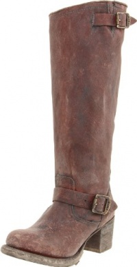 FRYE Women's Vera Slouch Knee-High Boot,Dark Brown,8 M US