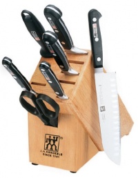 Zwilling J.A. Henckels Pro S Stainless-Steel 8-Piece Knife Set with Block