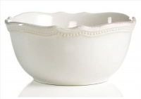 Lenox French Perle Bead All Purpose Bowl, 20-Ounce, White