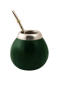 Mategreen M4200 Argentina Yerba Mate Gourd Cup with Straw