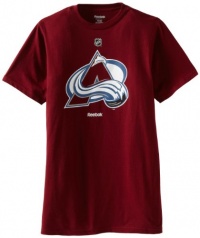 Colorado Avalanche Burgundy Reebok Primary Logo T-Shirt