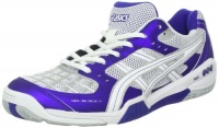 ASICS Women's Gel-Blade 4 Shoe,Purple/White/Lightning,7.5 M US