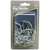 LeHigh Crawford 32-Piece Locking Peg Hook Assortment #1832A