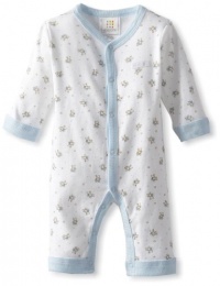 ABSORBA Baby-Boys Newborn Loungewear, Blue/White, 0-3 Months