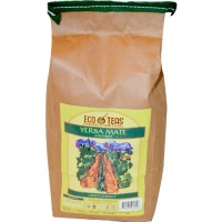 EcoTeas Organic Yerba Mate Loose Tea Cut, Pure Leaf, 5-Pound