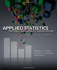 Applied Statistics for Public and Nonprofit Administration