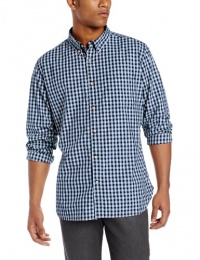 Surfside Supply Company Men's Long Sleeve Gingham Check Shirt