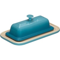 Le Creuset Stoneware Butter Dish, Caribbean