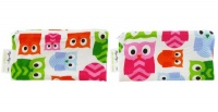 Itzy Ritzy Snack Happens Mini Reusable Snack Bag, Hoot