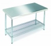 Seville Classics SHE18308 Commercial Stainless Steel Top Worktable