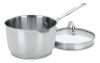 Cuisinart 7193-20P Chef's Classic Stainless 3-Quart Cook and Pour Saucepan with Cover