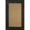 Liora Manne Tropez Border Rug, 23-Inch by 7-Feet 6-Inch, Black