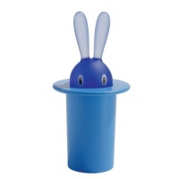 A di Alessi Magic Bunny Toothpick Holder, Blue