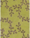 Surya Artist Studio ART-193 Area Rug - Lime/Brown